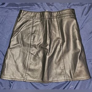 Forever 21 leather skirt women's size small